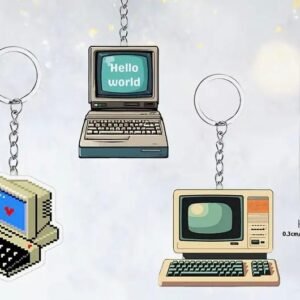 Retro Terminal Keychains
