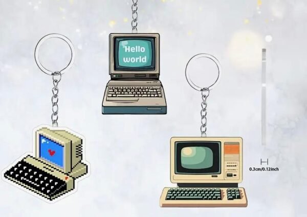 Retro Terminal Keychains
