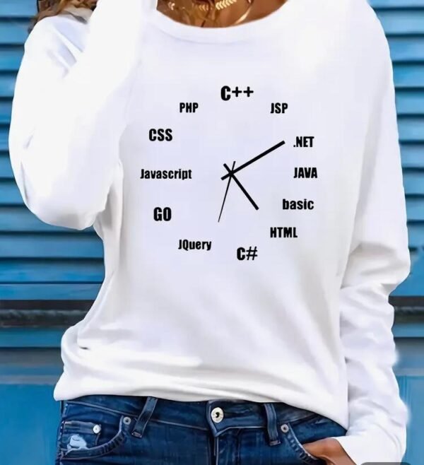 Code Clock Crewneck
